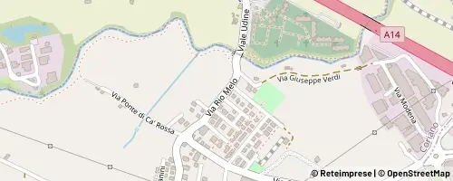 Mappa Coriano