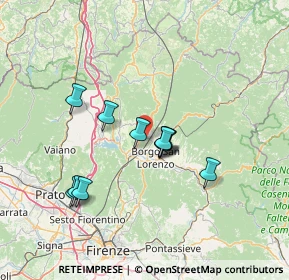 Mappa Via Alcide de Gasperi, 50038 Scarperia e San Piero FI, Italia (12.10727)