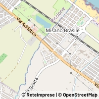 Mapa Misano Adriatico