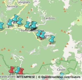 Mappa SP di Stazzema, 55040 Stazzema LU, Italia (2.6555)