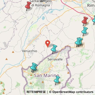Mappa Santa Cristina, 47923 Rimini RN, Italia (6.6575)