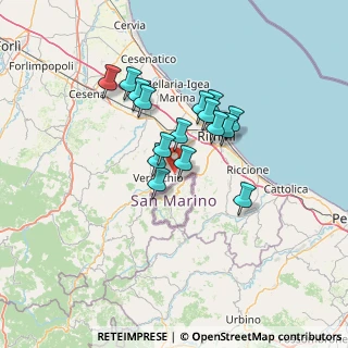 Mappa Santa Cristina, 47923 Rimini RN, Italia (10.54563)