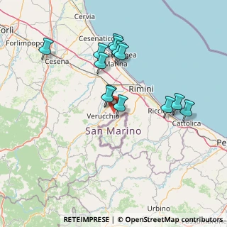 Mappa Santa Cristina, 47923 Rimini RN, Italia (14.25231)