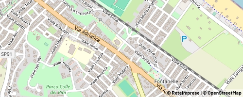 Mappa Riccione