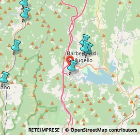 Mappa Località Visano, 50031 Barberino di Mugello FI, Italia (5.83636)