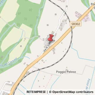 Mappa Via XXV Aprile, 5, 50032 Borgo San Lorenzo, Firenze (Toscana)