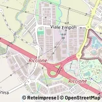 Mapa Riccione