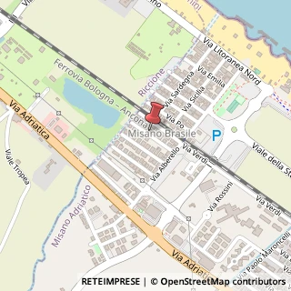 Mappa Via Gian Lorenzo Bernini, 10, 47843 Misano Adriatico, Rimini (Emilia Romagna)