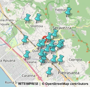 Mappa Via Alcide De Gasperi, 55047 Ripa- Pozzi-Ponterosso , Italia (1.591)