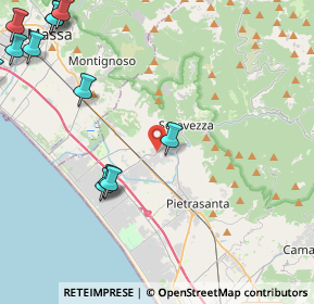 Mappa Via Alcide De Gasperi, 55047 Ripa- Pozzi-Ponterosso , Italia (6.23083)