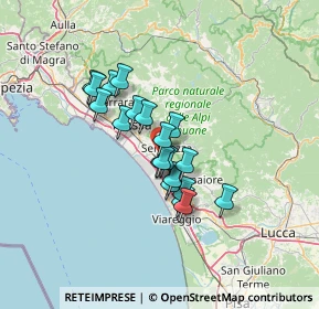Mappa Via Alcide De Gasperi, 55047 Ripa- Pozzi-Ponterosso , Italia (9.9225)