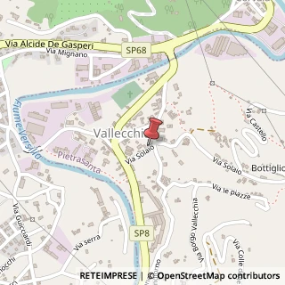 Mappa Via Solaio, 23-25, 55045 Pietrasanta, Lucca (Toscana)
