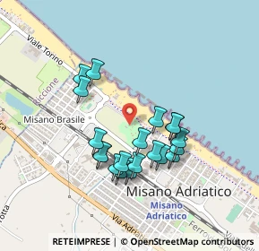 Mappa Via Emilia, 47843 Misano Adriatico RN, Italia (0.397)