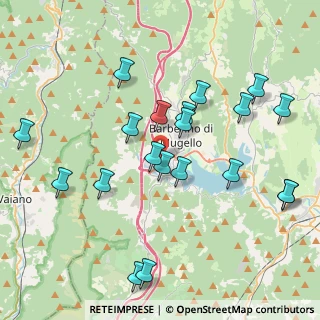 Mappa Via delle Prata, 50031 Barberino di Mugello FI, Italia (4.3735)