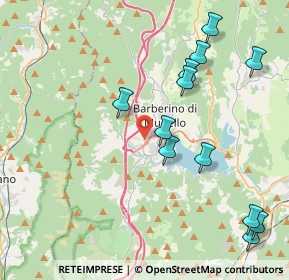 Mappa Via delle Prata, 50031 Barberino di Mugello FI, Italia (4.71333)
