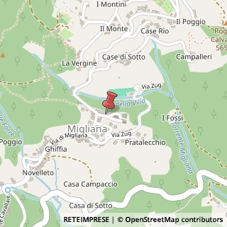 Mappa Piazza della Chiesa, 4, 59025 Cantagallo, Prato (Toscana)
