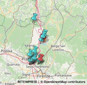 Mappa Via del Turlaccio, 50031 Barberino di Mugello FI, Italia (14.235)