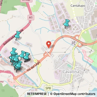 Mappa Via della Prata, 50031 Barberino di Mugello FI, Italia (0.805)