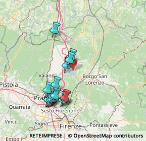 Mappa Via Nazionale, 50031 Barberino di Mugello FI, Italia (14.87563)