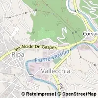 Map Seravezza