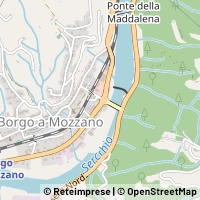 Karte Borgo a Mozzano