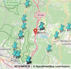 Mappa Unit 76, 50031 Barberino di Mugello FI, Italia (10.172)
