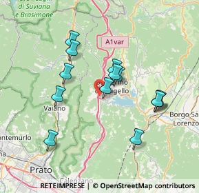 Mappa Unit 76, 50031 Barberino di Mugello FI, Italia (6.80769)