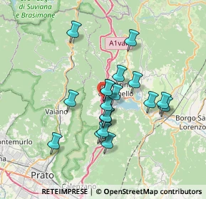Mappa Unit 76, 50031 Barberino di Mugello FI, Italia (5.85167)