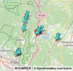 Mappa Via Meucci, 50031 Firenze FI, Italia (6.80769)