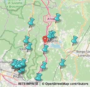 Mappa Via Meucci, 50031 Firenze FI, Italia (10.4445)