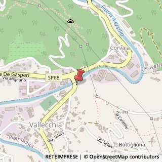 Mappa Via Provinciale Vallecchia, 326, 55045 Pietrasanta, Lucca (Toscana)