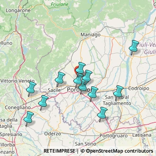 Mappa Via delle Villotte, 33170 Pordenone PN, Italia (14.98833)