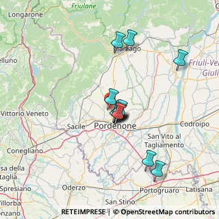 Mappa Via delle Villotte, 33170 Pordenone PN, Italia (10.88077)