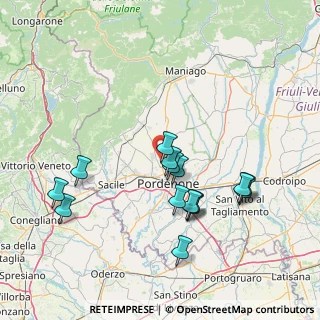 Mappa Via delle Villotte, 33170 Pordenone PN, Italia (14.79867)