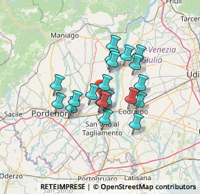 Mappa Arzene, 33098 Arzene PN, Italia (9.776)