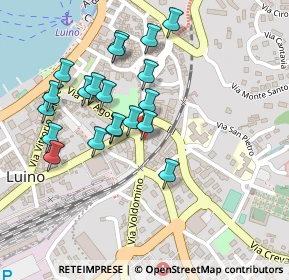 Mappa Piazza Risorgimento, 21016 Luino VA, Italia (0.2165)