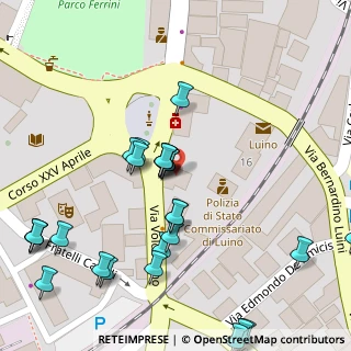 Mappa Piazza Risorgimento, 21016 Luino VA, Italia (0.05926)