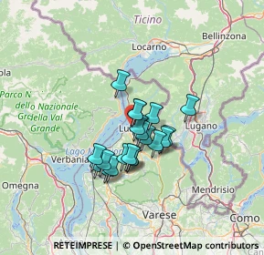 Mappa Piazza Risorgimento, 21016 Luino VA, Italia (9.028)