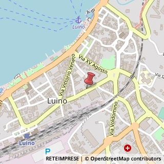 Mappa Via XXV Aprile, 14, 21016 Luino, Varese (Lombardia)