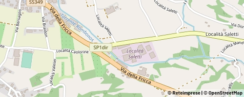 Mappa Vigolo Vattaro