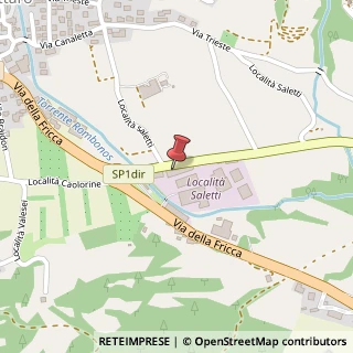 Mappa Località Saletti, 14, 38049 Altopiano della Vigolana, Trento (Trentino-Alto Adige)
