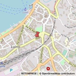 Mappa Via XXV Aprile, 15, 21016 Luino VA, Italia, 21016 Luino, Varese (Lombardia)