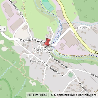 Mappa Piazza Umberto I, N10, 23813 Cortenova, Lecco (Lombardia)