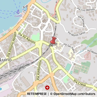 Mappa Via Bernardino Luini, 15, 21016 Luino, Varese (Lombardia)