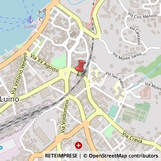 Mappa Via Bernardino Luini, 4, 21016 Luino, Varese (Lombardia)