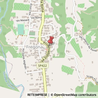 Mappa Piazza Fregona, 1, 31010 Fregona, Treviso (Veneto)