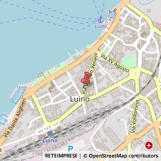 Mappa Via Vittorio Veneto, 56, 21016 Luino, Varese (Lombardia)