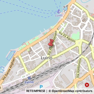 Mappa Via Vittorio Veneto, 42, 21016 Luino, Varese (Lombardia)
