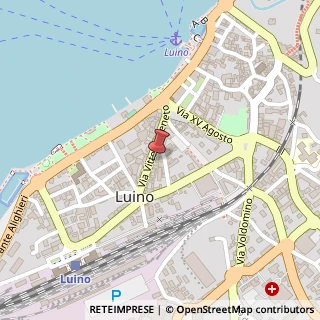 Mappa Via Vittorio Veneto, 34, 21016 Luino, Varese (Lombardia)