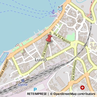 Mappa Via vittorio veneto 18/e, 21016 Luino, Varese (Lombardia)